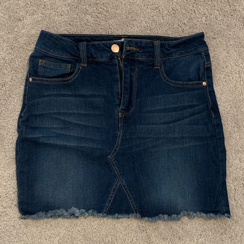 Jean Mini Skirt